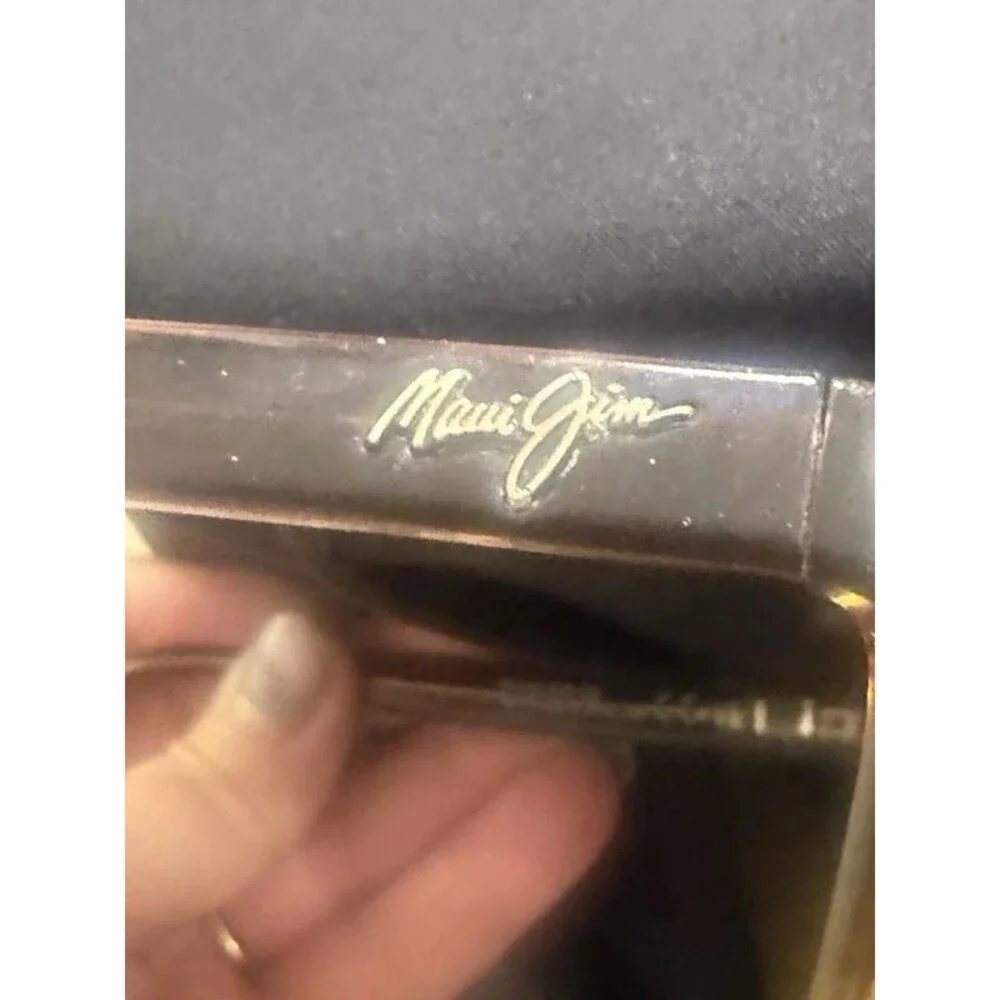 Maui Jim Starfish Chocolate Polarized Tortoise Sunglasses STG-8G Italy Made
